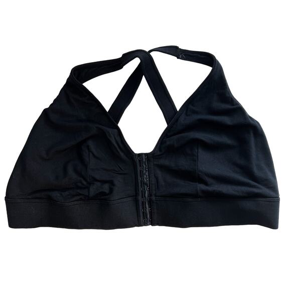 Leading Lady Other - Leading Lady Front Close Cross Back Comfort Bra Women's 4X Black